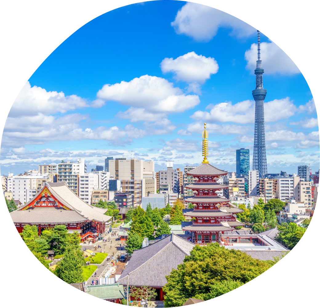 浅草の風景